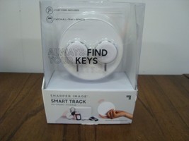 New Open Box - Sharper Image Smart Track Key Finder + Storage White - $12.82