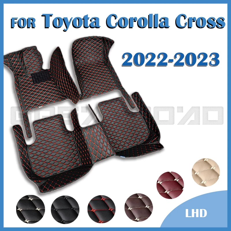 Car Floor Mats For Toyota Corolla Cross 2022 2023 Custom Auto Foot Pads - $33.78+