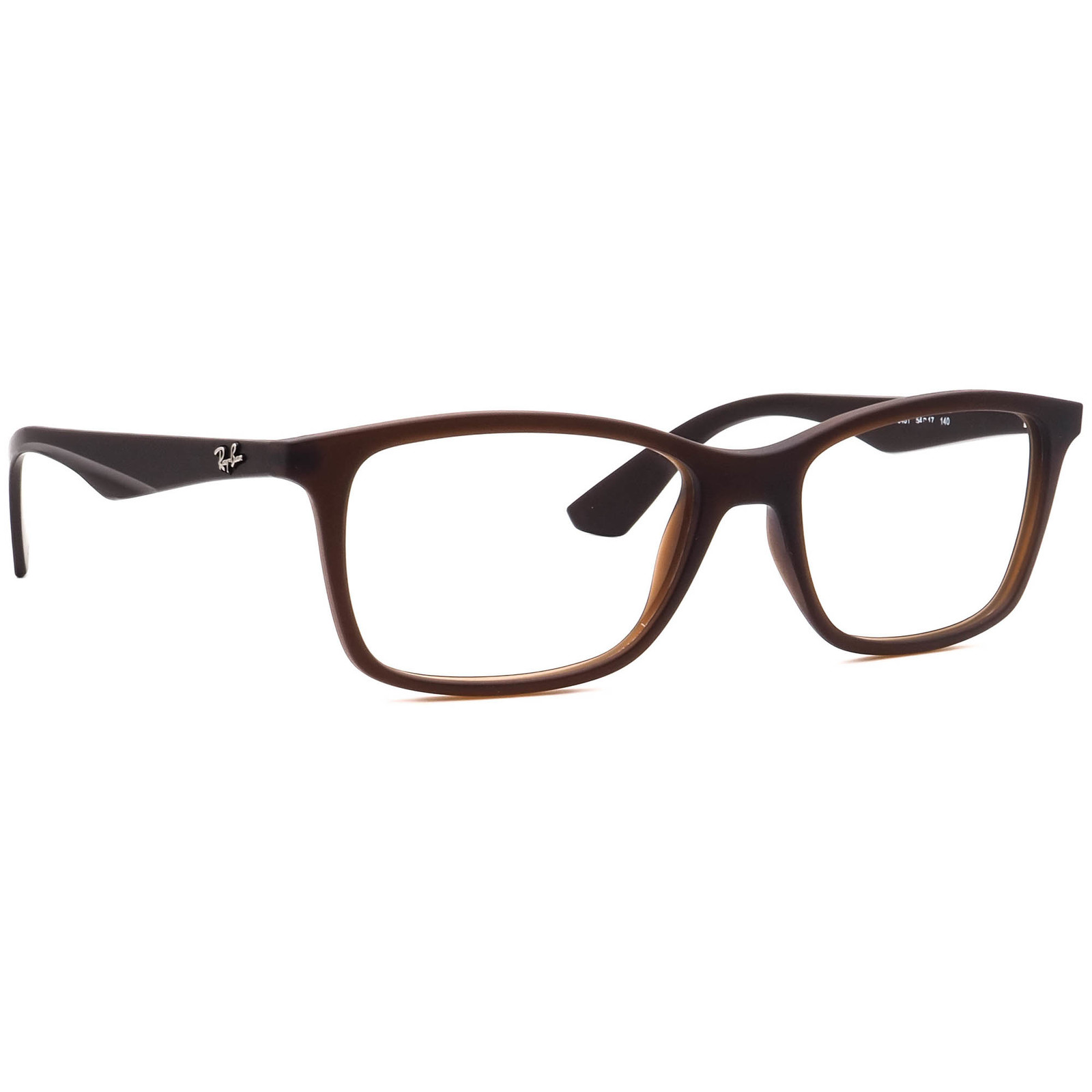 Ray-Ban Eyeglasses RB 7047 5451 Matte Brown Square Frame 54[]17 140 ...