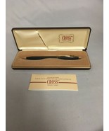 Vintage Cross Black Matte Mechanical Pencil GENERAL AMERICAN Logo - $564.52 MXN