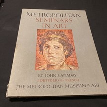 Metropolitan Seminars In Art John Canaday Portfolio 8 Fresco HB 1958 - £7.41 GBP
