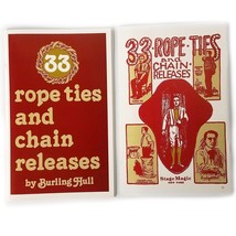 33 Rope Ties and Chain Releases by Burling Hull - paperback book - £2.36 GBP