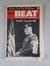 KRLA BEAT NEWSPAPER VOL 2 No 17 Juky 9,  1966-Barry Sadler Sounds Off - £19.70 GBP