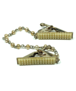 Vintage Faux Pearl Chain Sweater Clip Guard - £12.64 GBP
