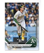 2025 Topps Now Jacob Wilson RC* 1st Multi-HR Game* - MLB Oakland A’s - C... - $240.92 MXN