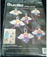 Bucilla Angel Ornaments/Magnets Plastic Canvas 6159 New Christmas Holiday - £12.04 GBP