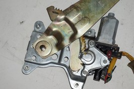 2003-2004 INFINITI G35 SEDAN REAR DRIVER LEFT DOOR WINDOW MOTOR & REGULATOR image 8