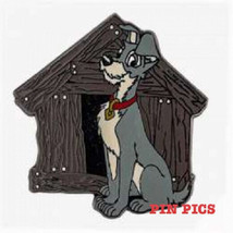 Disney Dogs and Cats Lady &amp; the Tramp Loungefly Tramp Dog House Mystery Pin - £11.07 GBP