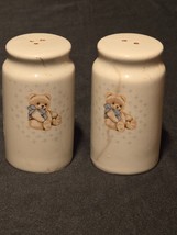 Vintage Teddy Bears Salt &amp; Pepper Shaker Set - Farmhouse Country Stuffed... - $6.58