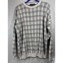 Vintage Liberty Sweater Multicolor Crew Neck Mens Made In USA Cotton Siz... - $650.93 MXN