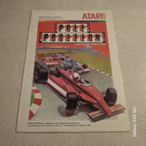 Atari 2600 Pole Position game manual in excellent condition  - $92.14 MXN