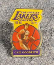 Los Angeles Lakers Legends GAIL GOODRICH Basketball Souvenir Sports Lapel Pin - £3.74 GBP