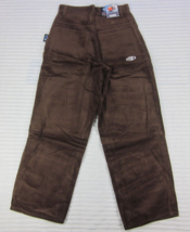 Vintage Interstate Brown Corduroy Pants Baggy 30X31 Deadstock NWT 90s Y2K Skate - £133.80 GBP