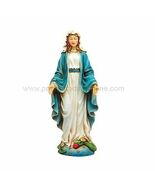 MARY TRAMPLING SERPENT OUR LADY OF GRACE STATUE 6&quot; SMALL WATER FONT ACCE... - $509.35 MXN