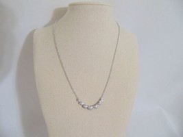 Department Store Silvercore Diamond Accent Silver Plate Heart Necklace R384 $100 - £29.70 GBP