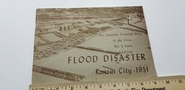 Vtg 1951 Kansas City Flood Booklet AFTERMATH PHOTOS History Disaster A4 - £10.40 GBP