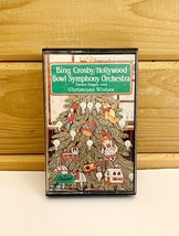 Vintage Bing Crosby Hollywood Bowl Christmas Wishes Cassette Tape 1985 C... - $15.74