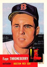 1991 Topps Archives #49 Faye Throneberry 1953 Boston Red Sox - £0.70 GBP