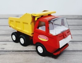 VTG Tonka Mini Dump Truck Pressed Steel Yellow and Red 55040 Tipper - $11.19