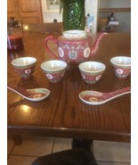CHINESE TEAPOT 4 CUPS AND TWO SPOONS - $489.42 MXN