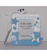 Hobby Lobby Baby&#39;s 1st Christmas Ornament Rare VHTF Rattle Bottle Rockin... - $180.95 MXN