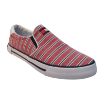Tommy Hilfiger Men Casual Slip On Sneakers Roaklyn Size US 8.5M Red Blue... - $40.10