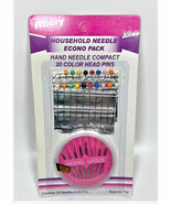 Allary Mano Aguja Compacto Surtido Agujas, 20 Color Broches para el Cabello - $149.27 MXN