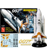 AMT Moonraker James Bond 007 Space Shuttle 1:200 Scale Model Kit #AMT120... - £21.86 GBP