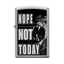 Zippo Lighter - Nope Not Today Street chrome - 855935 - £20.95 GBP