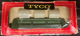 HO Tyco Western Maryland Flat Car 2475 with Culvert Load - $7.80