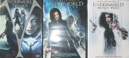 UNDERWORLD 1-2-3-4-5-Evolution-Lycans-Awaking-Blood Wars-Kate Beckinsale-NEW DVD - £27.77 GBP