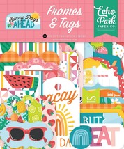 Echo Park Cardstock Ephemera-Frames &amp; Tags, Sunny Days Ahead (Pack of 3) - $44.49