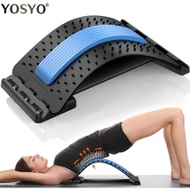 Back Stretcher Magnetotherapy Multi-Level Adjustable Massager Waist Neck... - $16.90