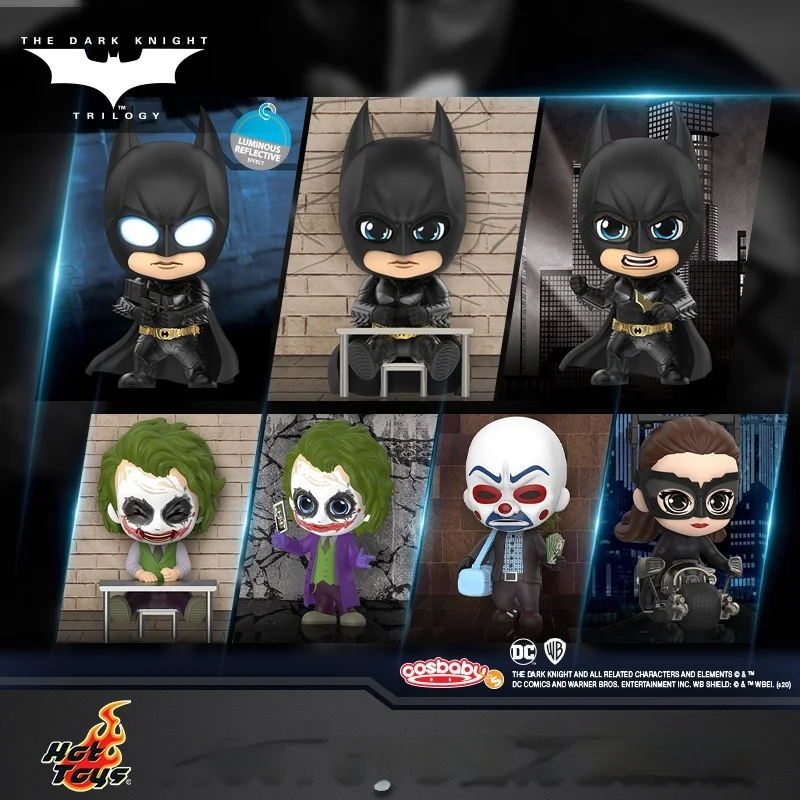 Hot Toys Batman the Dark Knight Joker Action Figures Model Toys Mini Col... - £41.19 GBP+