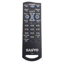 Sanyo FXTG Television TV Set Remote Control OEM Original ~TESTED~ - £6.00 GBP