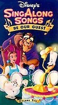 Disney Sing Along Songs Volume 10 VHS Video Tape Be Our Guest 1992 Beaut... - $6.99