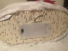 Fur Snowman with Led - Battery Operated image 7