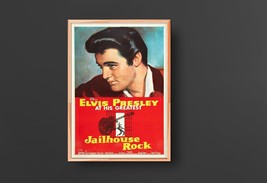 Jailhouse Rock Movie Poster (1957) - 20 x 30 inches (Framed) - £98.77 GBP