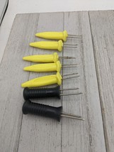 Corncob Holders Stainless Steel Double Prong Farberware Corn On The Cob - $9.95