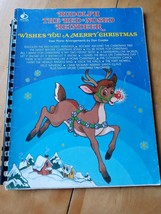 Rudolph the Red-Nosed Reindeer Wishes You a Merry Christmas Easy Piano songbook - £193.00 GBP