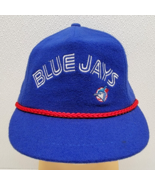 Vintage Toronto Blue Jays Wool Hat Red Rope Universal Industries MLB Str... - $1,307.67 MXN