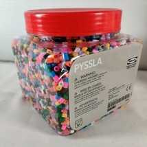 Ikea Pyssla (Perler) Beads Multi Color Rainbow Craft Beads  New Open Box - £7.75 GBP