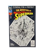 Adventures of Superman #498 January 1993 Funeral for Friend 1 Death 1st ... - £5.90 GBP