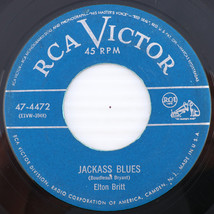 Elton Britt – Jackass Blues/Summer Kisses - 1952 45 rpm 7&quot; Single Record 47-4472 - £8.05 GBP