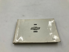 2008 Chevy Aveo Owners Manual OEM K02B30008 - $26.99