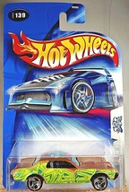 2004 Hot Wheels #139 Tag Rides 2/5 1968 COUGAR Brown w/Chrome 3 Spoke Variation - £6.14 GBP