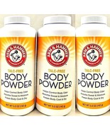 ( LOT 3 ) Arm &amp; Hammer Talc Free Body Powder Odor Control Absorbs Sweat ... - $33.94 CAD