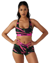 PSD UNDERWEAR Women Modal - Neon Giraffe Sports Bra - Modal Size: 4XL - $24.75