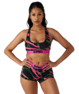 PSD UNDERWEAR Women Modal - Neon Giraffe Sports Bra - Modal Size: 4XL - $24.75