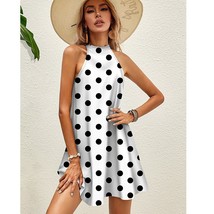 3 Colors Summer Casual Dresses Women Polka Dot Print Ladies Vestido  Wom... - £46.26 GBP